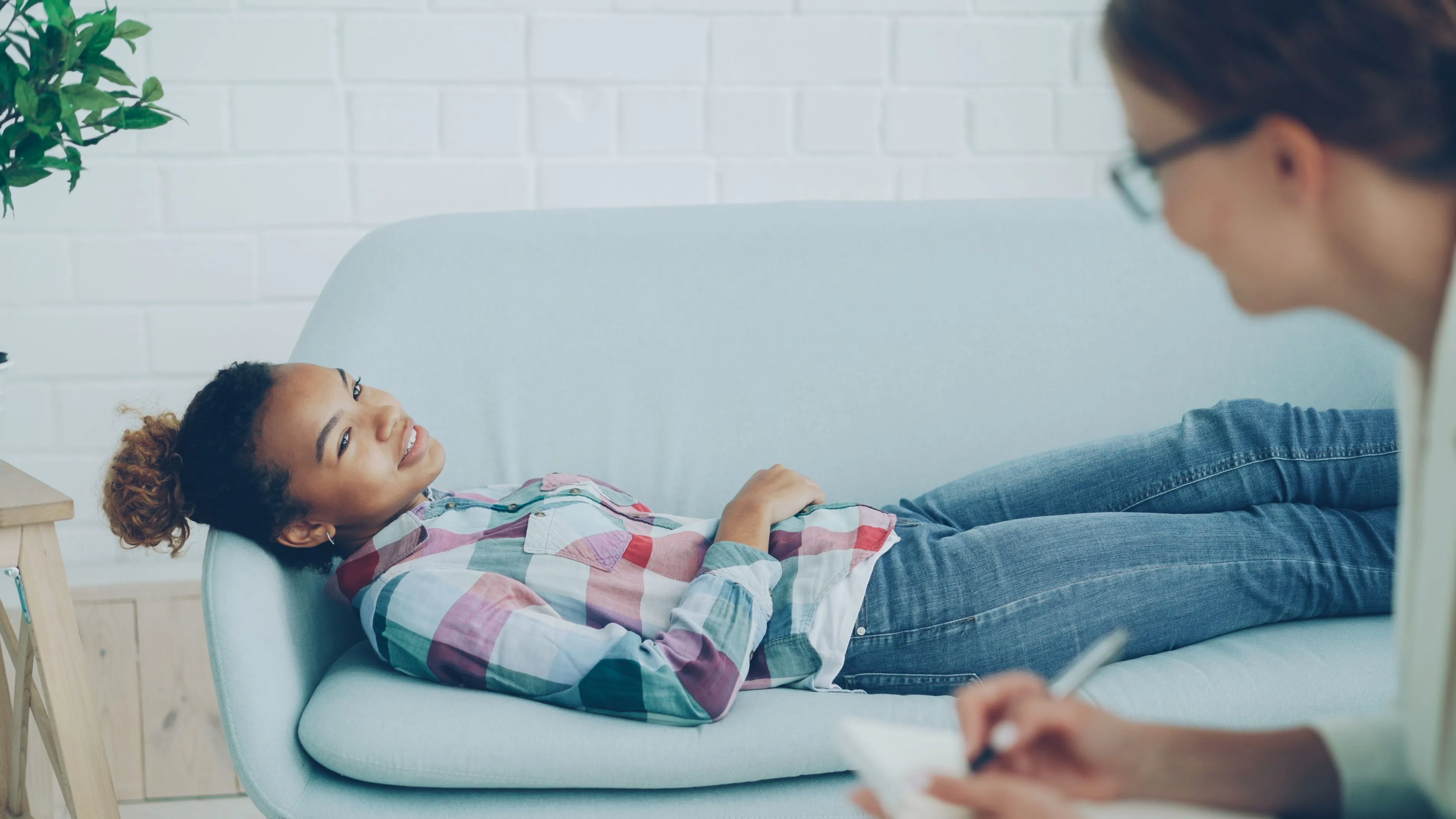 Calm telehealth therapy session — Everpath Wellness virtual counseling